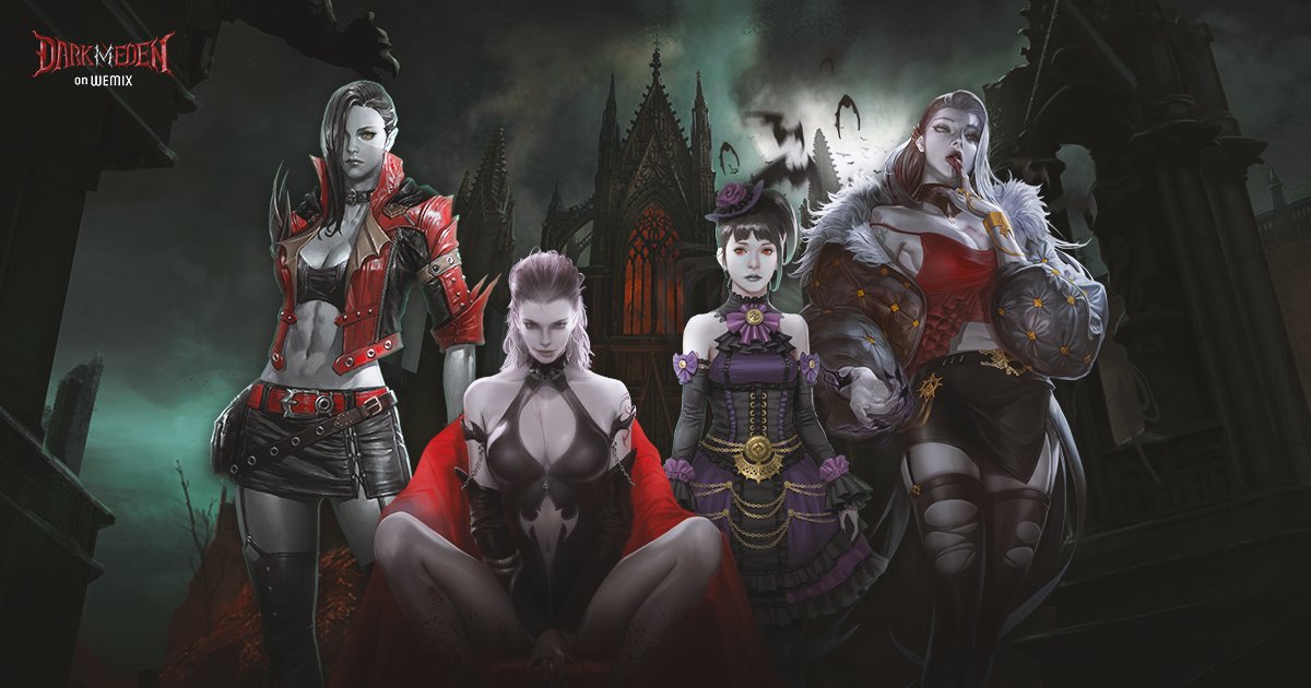 Dark Eden M on WEMIX no Twitter: "Você está interessado em vampiros? Podemos encontrar vários tipos diferentes de vampiros em novelas e filmes. Na imagem, qual vampiro se parece