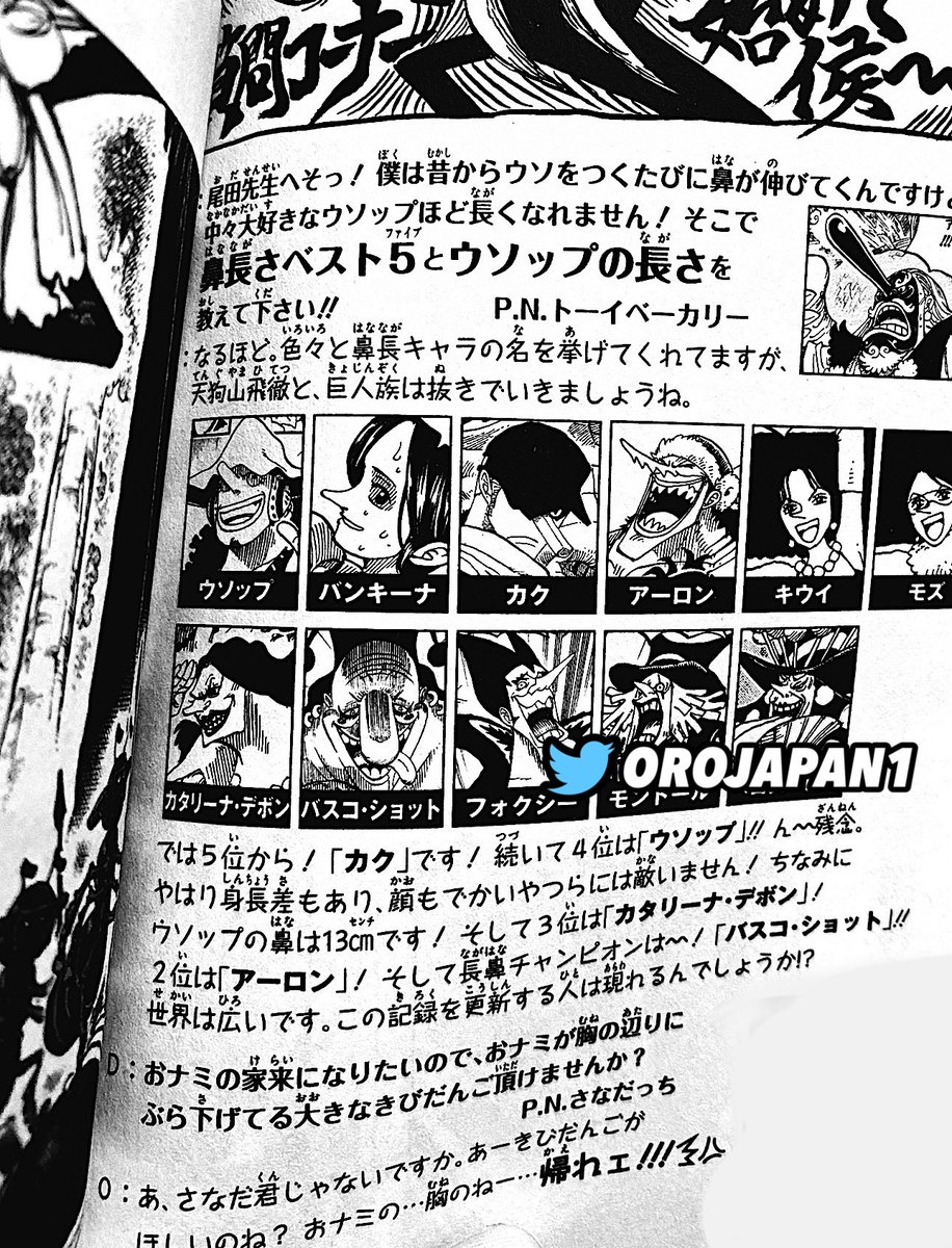 SBS Volume 102, One Piece Wiki