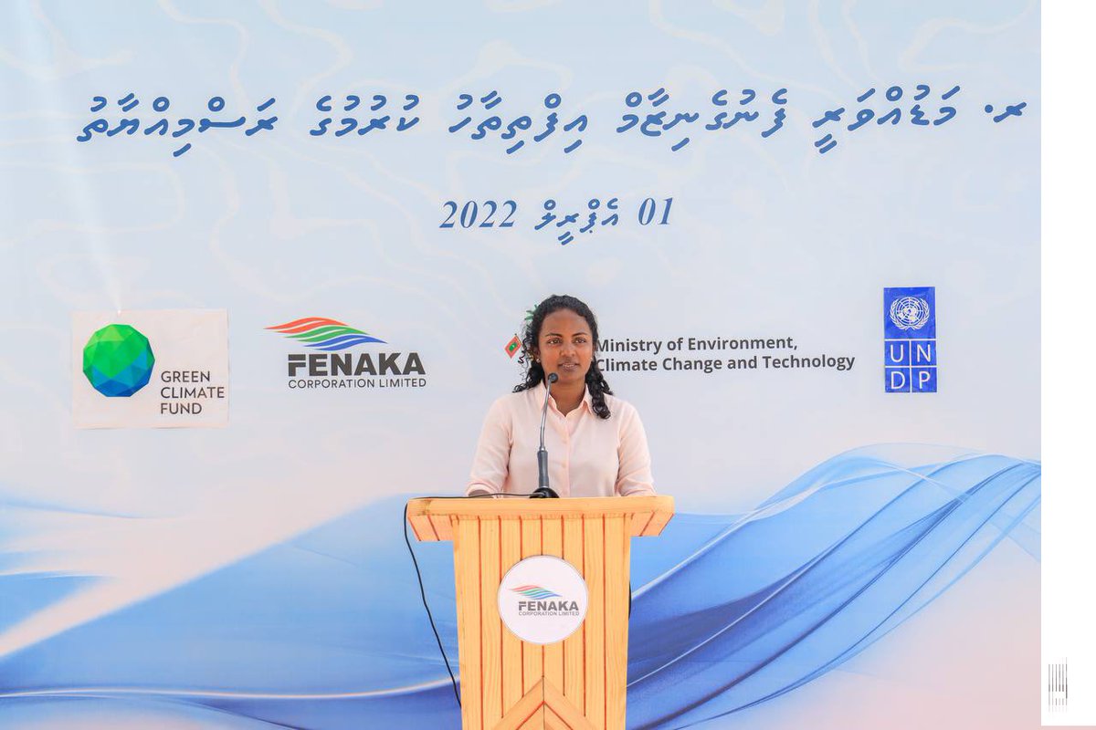 MoEnvmv's tweet photo. މަޑުއްވަރީ  ފެނުގެ  ނިޒާމް  އިފްތިތާހް  ކުރުން؛
ފެންއުފެއްދުމަށް ކުރެވޭ ޚަރަދުތައް ކުޑަކުރުމަށާއި، މަޑުއްވަރީގައި ހުރި ފެނުގެ ޤުދުރަތ�� ވަސީލަތްތައް އެންމެހެޔޮ ގޮތުގައި ބޭނުންކުރުމަށް އަމާޒުކޮށް ވާރޭފެން ރައްކާކުރުމަށް އިތުރު 600 ޓަނުގެ ތާގީއެއް ވަނީ ބެހެއްޓިފައި. https://t.co/v7Z2TAL7by