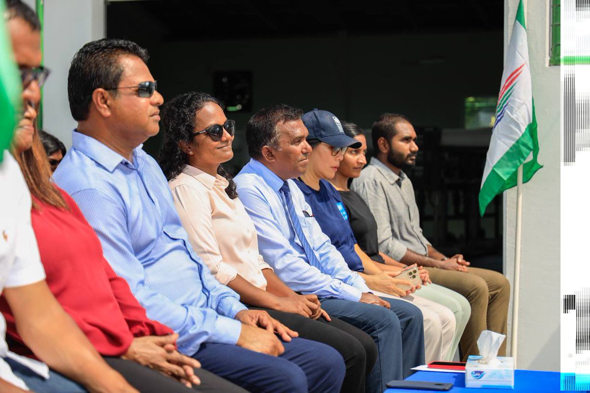 MoEnvmv's tweet photo. މަޑުއްވަރީ  ފެނުގެ  ނިޒާމް  އިފްތިތާހް  ކުރުން؛
ފެންއުފެއްދުމަށް ކުރެވޭ ޚަރަދުތައް ކުޑަކުރުމަށާއި، މަޑުއްވަރީގައި ހުރި ފެނުގެ ޤުދުރަތ�� ވަސީލަތްތައް އެންމެހެޔޮ ގޮތުގައި ބޭނުންކުރުމަށް އަމާޒުކޮށް ވާރޭފެން ރައްކާކުރުމަށް އިތުރު 600 ޓަނުގެ ތާގީއެއް ވަނީ ބެހެއްޓިފައި. https://t.co/v7Z2TAL7by