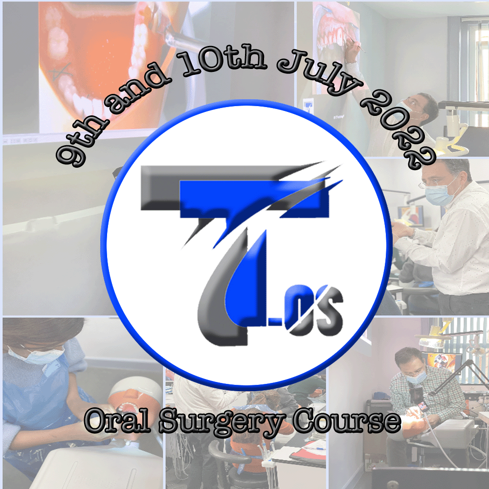 New Oral Surgery Course date - July 2022 - eepurl.com/hYBPo5