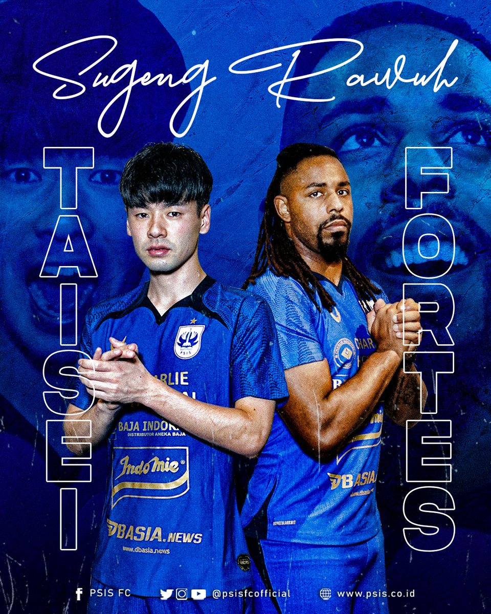 psisfcofficial's tweet photo. Here we go! 🔜

Sugeng rawuh/Selamat datang
✨ 𝗧𝗮𝗶𝘀𝗲𝗶 𝗠𝗮𝗿𝘂𝗸𝗮𝘄𝗮 𝗱𝗮𝗻 𝗖𝗮𝗿𝗹𝗼𝘀 𝗙𝗼𝗿𝘁𝗲𝘀 ✨

📰 https://t.co/4ik7IXBD89 https://t.co/kdpHgukLJH