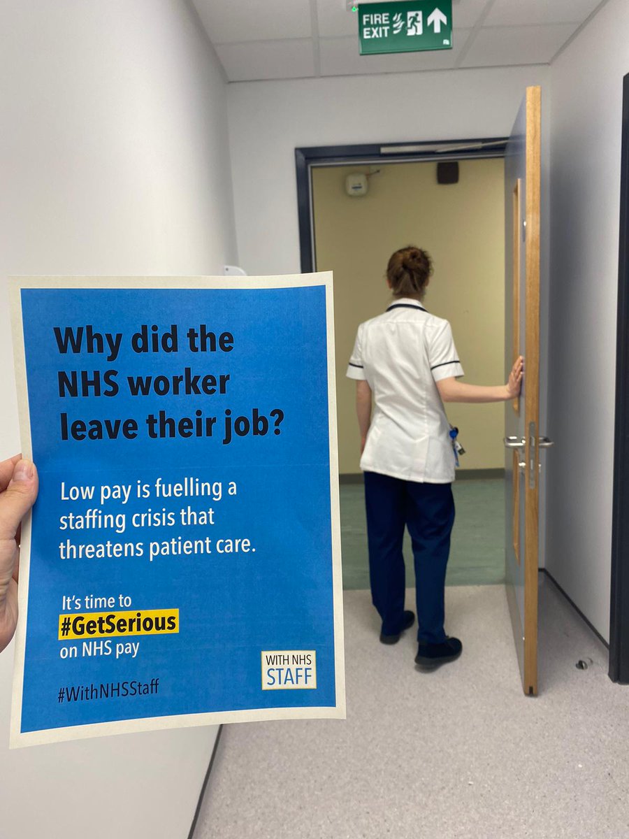Low NHS pay is fuelling a staffing crisis that threatens patient care

It's time to #GetSerious.  #CSP4FairPay