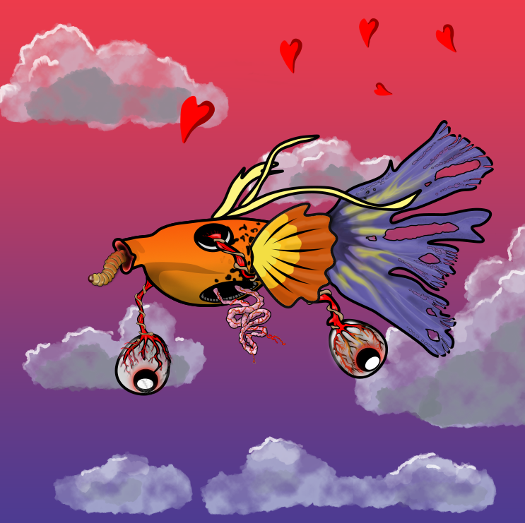 digifishNFT's tweet photo. We can call him Igor. Personally I love these gory fish. But maybe it's like marmite. 😂

#digifish #nftcollection #keepfighting #xrpl #xrpcommunity #gory #guppygang #fishfam #finrot
#fkmainstream #fkm https://t.co/vdKJYwQbBb