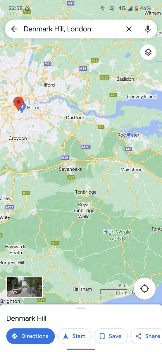 What should have been a 10minute journey from Victoria to Denmark Hill ended up being a 3hour Journey due to the train not stopping between Victoria and Rochester...thanks <a href="/SouthernRailUK/">Southern</a> next time please inform your customers when you've changed the schedule 🤬