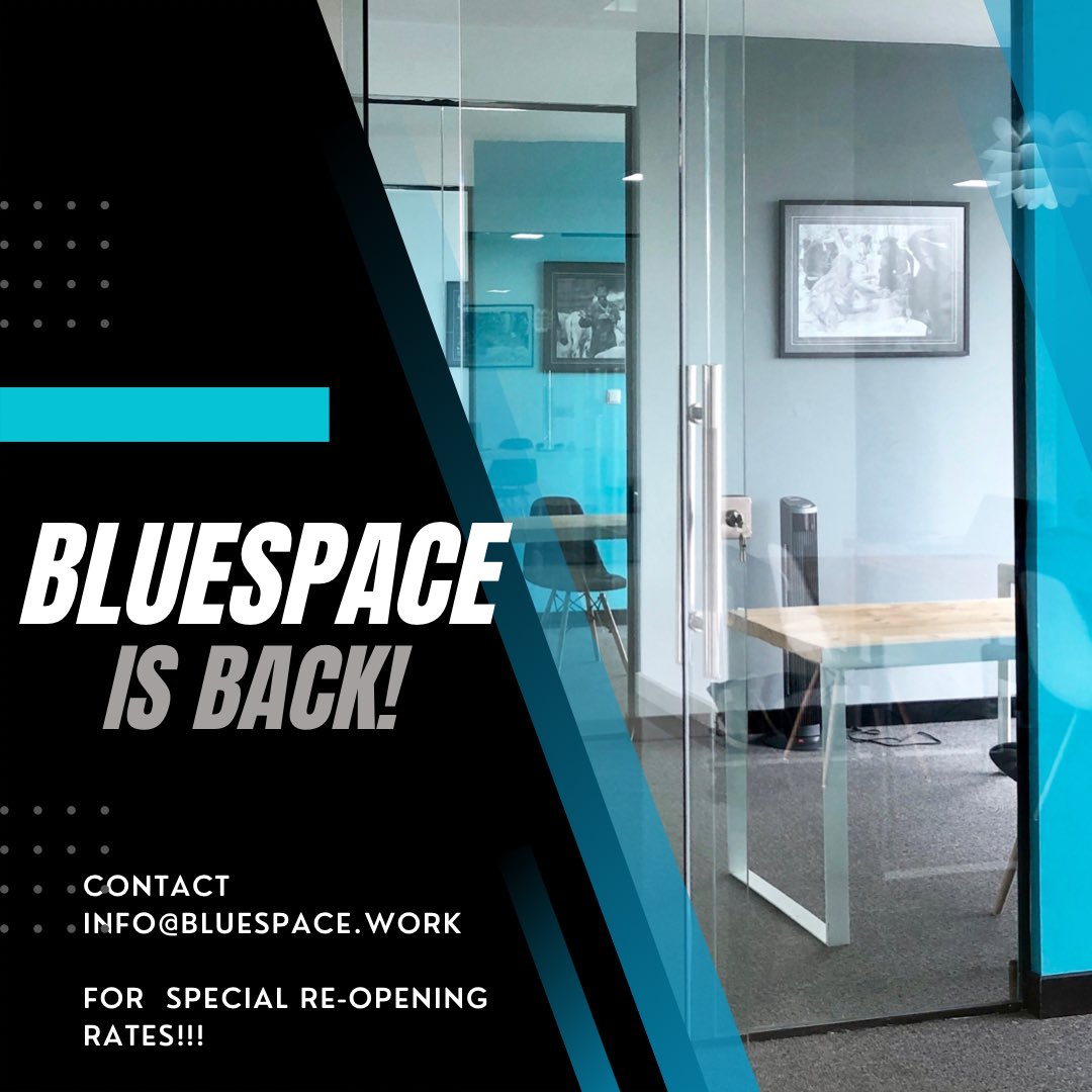 blueSpaceETH's tweet photo. #AddisAbaba ‘s beloved coworking space and flexible office space re-opens April 4! For limited time, contact us for amazing special re-opening rates! Don’t miss! #Ethiopian #coworking #whereworkmeetslife #WeAreBackBetter https://t.co/dZvaiiEfOA