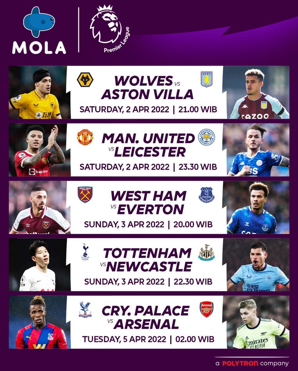 ruangtaktik's tweet photo. Jeda internasional berakhir, saatnya kembali ke liga domestik. Laga di EPL ada MU v Leicester, Spurs v Newcastle, Palace v Arsenal. 

#molaxruangtaktik https://t.co/q6o3TR65ru