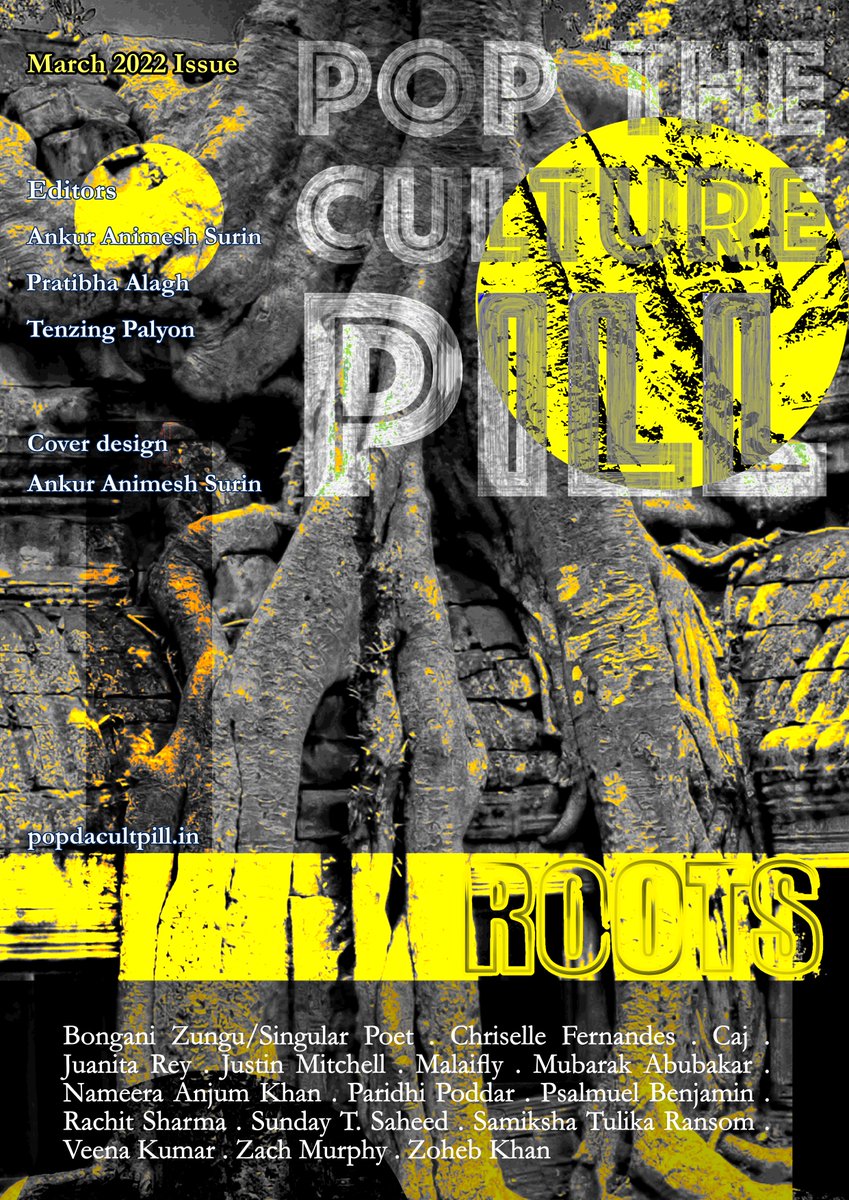 Our March 2022 Issue was published yesterday.
You can access the issue here: campsite.bio/poptheculturep…
Please read and share with your friends for wider reach.
Thank you!
#poetrycommunity #poetry #prose #poetrylovers