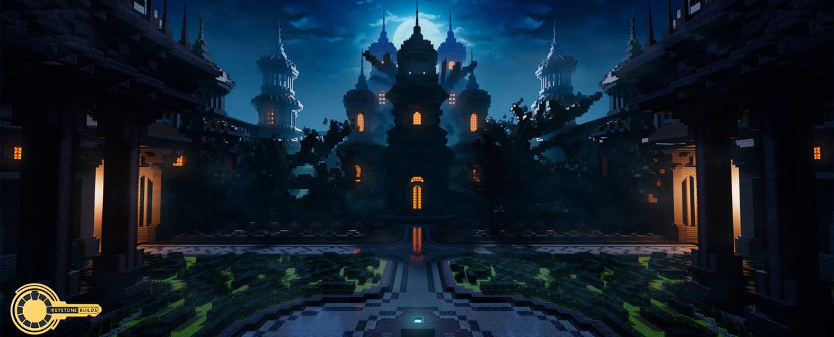 keystone_builds's tweet image. Be careful on this spooky Hub! Don't let the zombies or skeletons scare you when emerging from the graveyard 👻

🏗️ Built by @FstnoBuilds 
🖼️ Rendered by @iAleM_