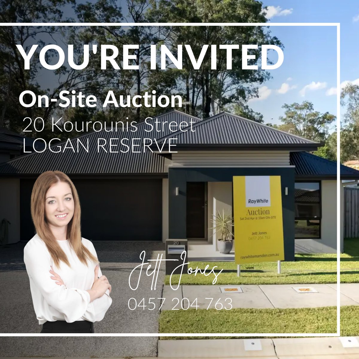 RayWhiteMarsden's tweet photo. The Facts: Auction | 20 Kourounis Street, Logan Reserve
The Time: Tomorrow, 10:00am
The Place: On-Site
The How: Call us to attend or register
#raywhitemarsden #raywhiteakg #auction #sellingallareas #jettjones #loganreserve https://t.co/Me8cJ3ofrp