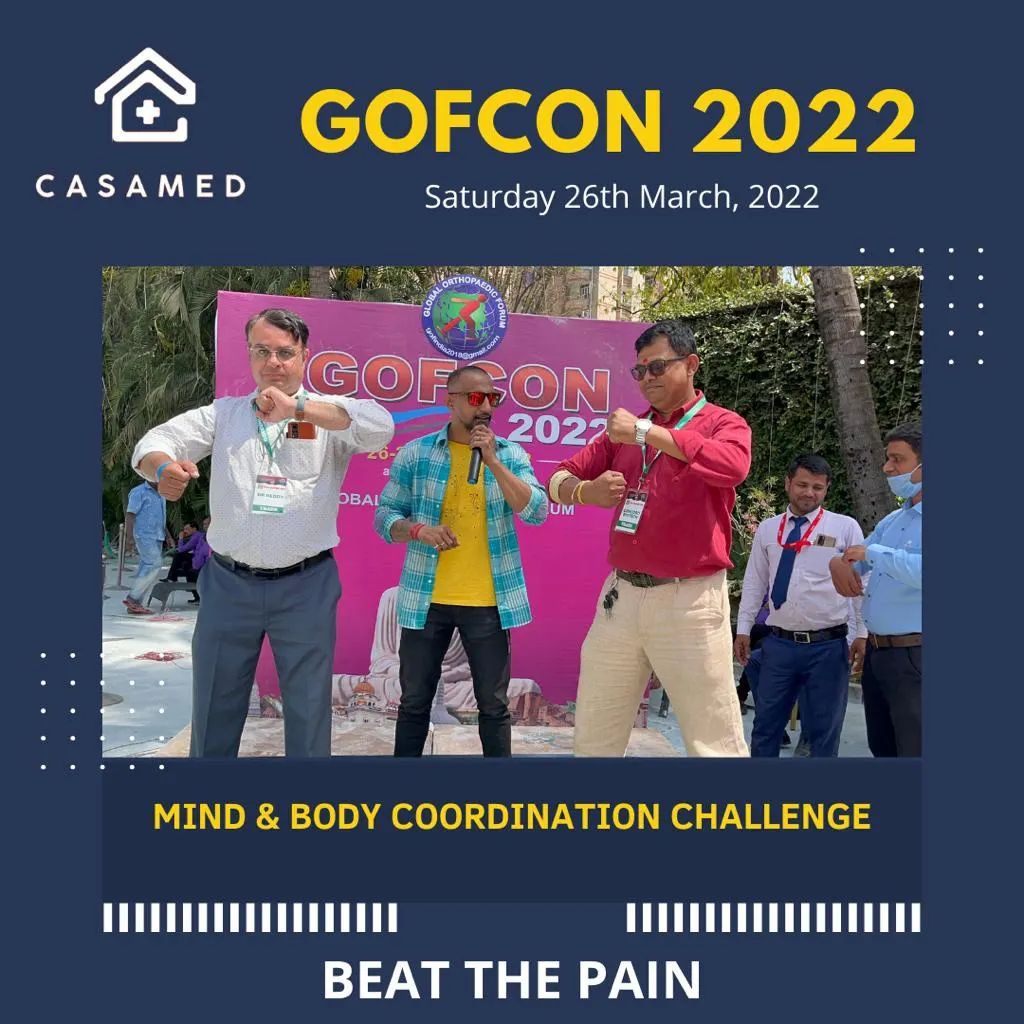 CasaMed1's tweet photo. Thanking you all with warm regards for joining us at GOFCON 2022. We appreciate your presence and making this event successful. Sharing some proud moments of the event. 

#GOFCON2022 #Casamed #participation #strongmanchallenge💪🏽 #beatthepain #painrelief #event #proudmoment https://t.co/rvdyGs5obg