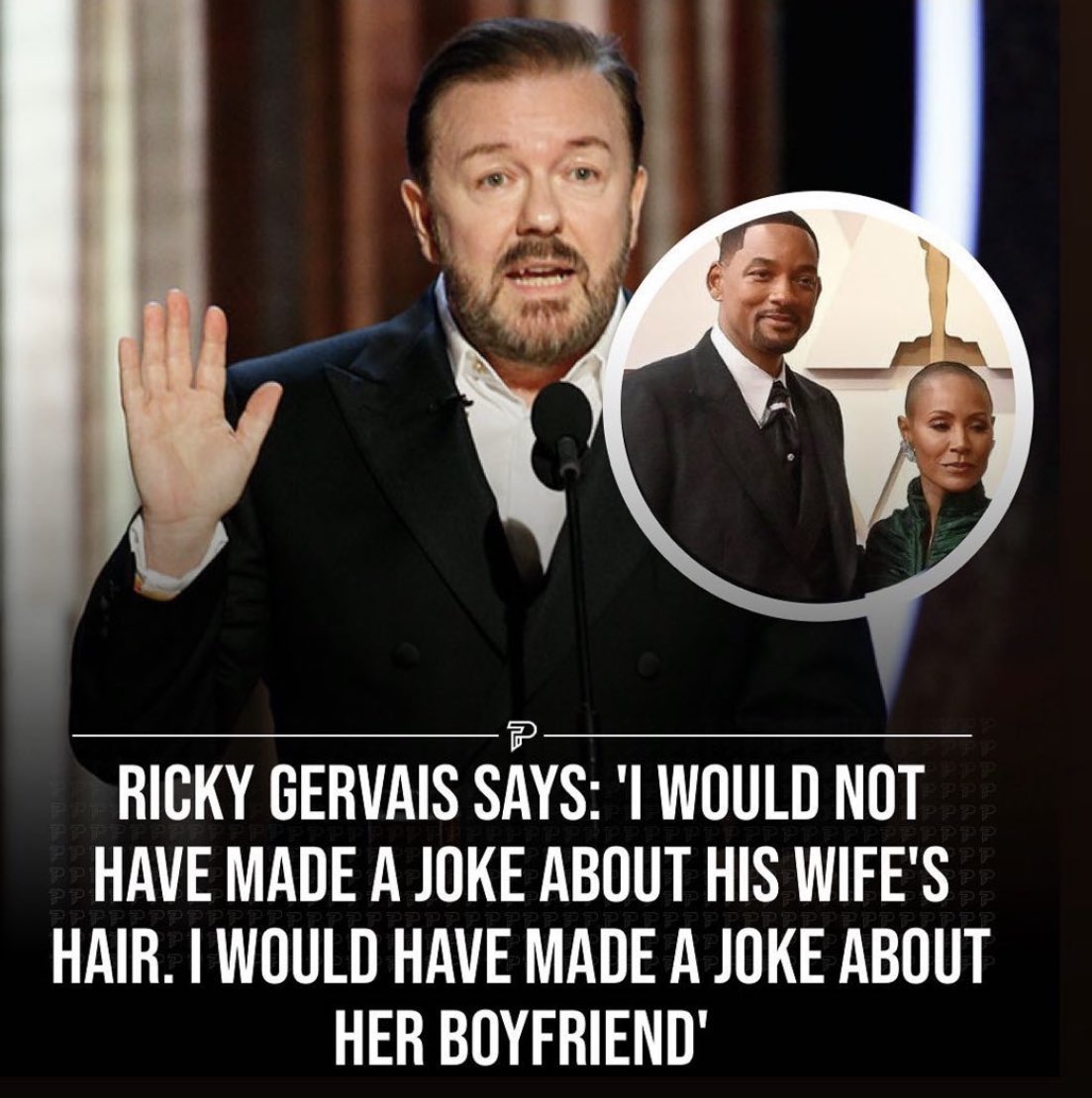 😂 <a href="/rickygervais/">Ricky Gervais</a> is the 🐐 #Oscars