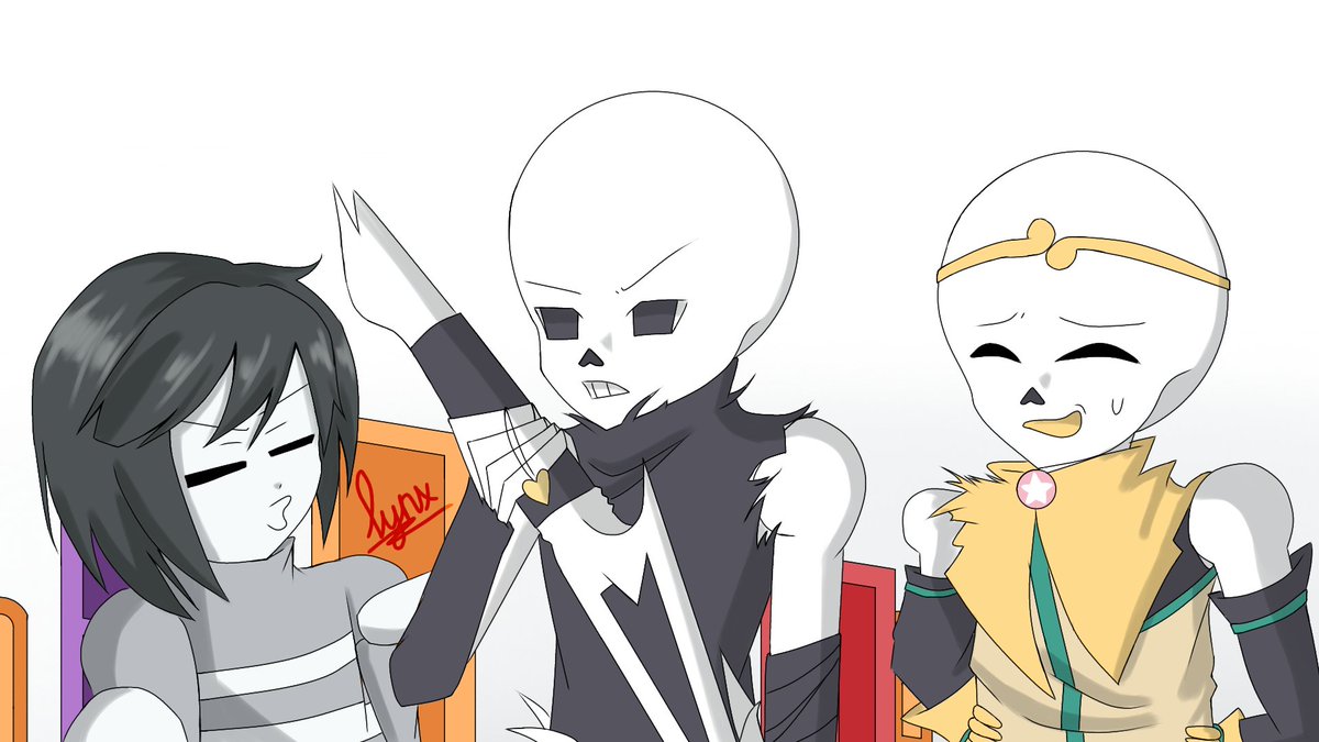 LynxElric's tweet photo. [Underverse 0.6]

Redraw scene challenge from my community that I joined 

Core Frisk belongs to DokuDoki
Cross belongs to Jakei95
Dream belongs to JokuBlog

#corefrisk #crosssans #dreamsans #xtale #dreamtale #underverse #undertaleau #underverse06 https://t.co/gzk28jDPw6