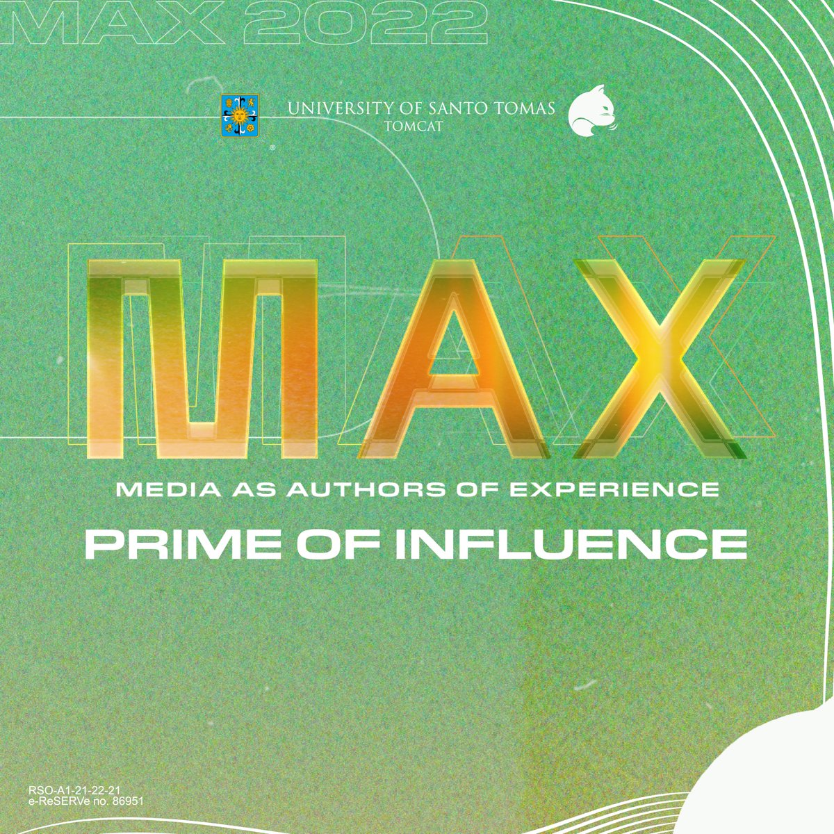 TOMCATust's tweet photo. Are you prepared for what #MAX2022 has in store for you, Thomasians?
M.A.X. or Media as Authors of eXperience is an annual TOMCAT – UST event. In its second virtual installment, Get to know more about media literacy as we introduce to you M.A.X. 2022: #PrimeOfInfluence. https://t.co/LxVZUciC1j