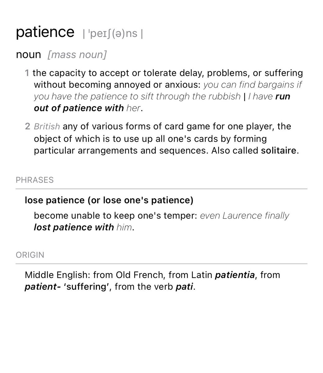 cryptomattotee's tweet photo. Patience…a necessary skill to learn, master and accept in investing and trading. If you don’t you will get #REKT . It took me 11 months to realise this fact. Don’t be like me…#investing #cryptocurrecy #crypto https://t.co/CYmELQ72vQ