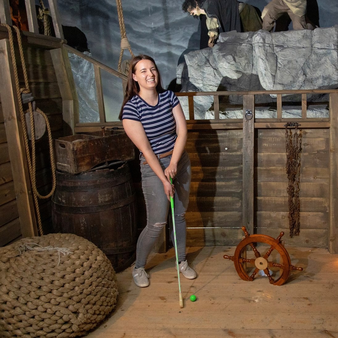 Tomorrow’s the big day!
We still have some spaces available for any pirate crews searching for an #EasterHoliday adventure – guaranteed to ‘putt’ a smile on your face! Pick your timeslot and book your tickets online now! bit.ly/2IZxvxP