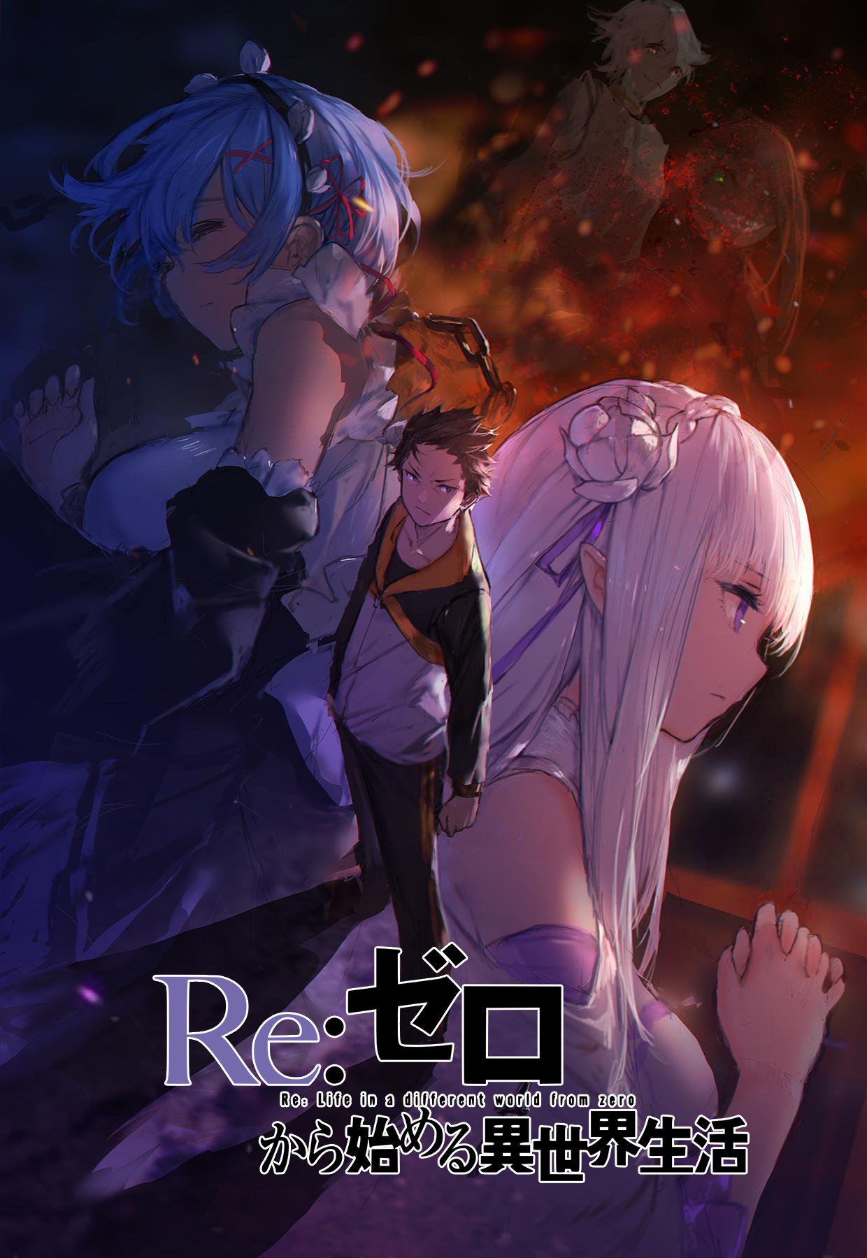 Season three of Re : Zero officially announced ##rezero##netflix##anim