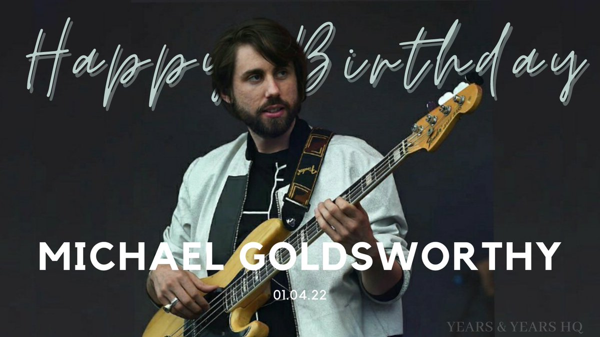 yearshq's tweet photo. Happy 33rd Birthday Mikey Goldsworthy ๐ we love you so much ๐ทโค
#HappyBirthdayMikey
#MagicMikey
#AussieBassist https://t.co/oBMh7Uzt2F