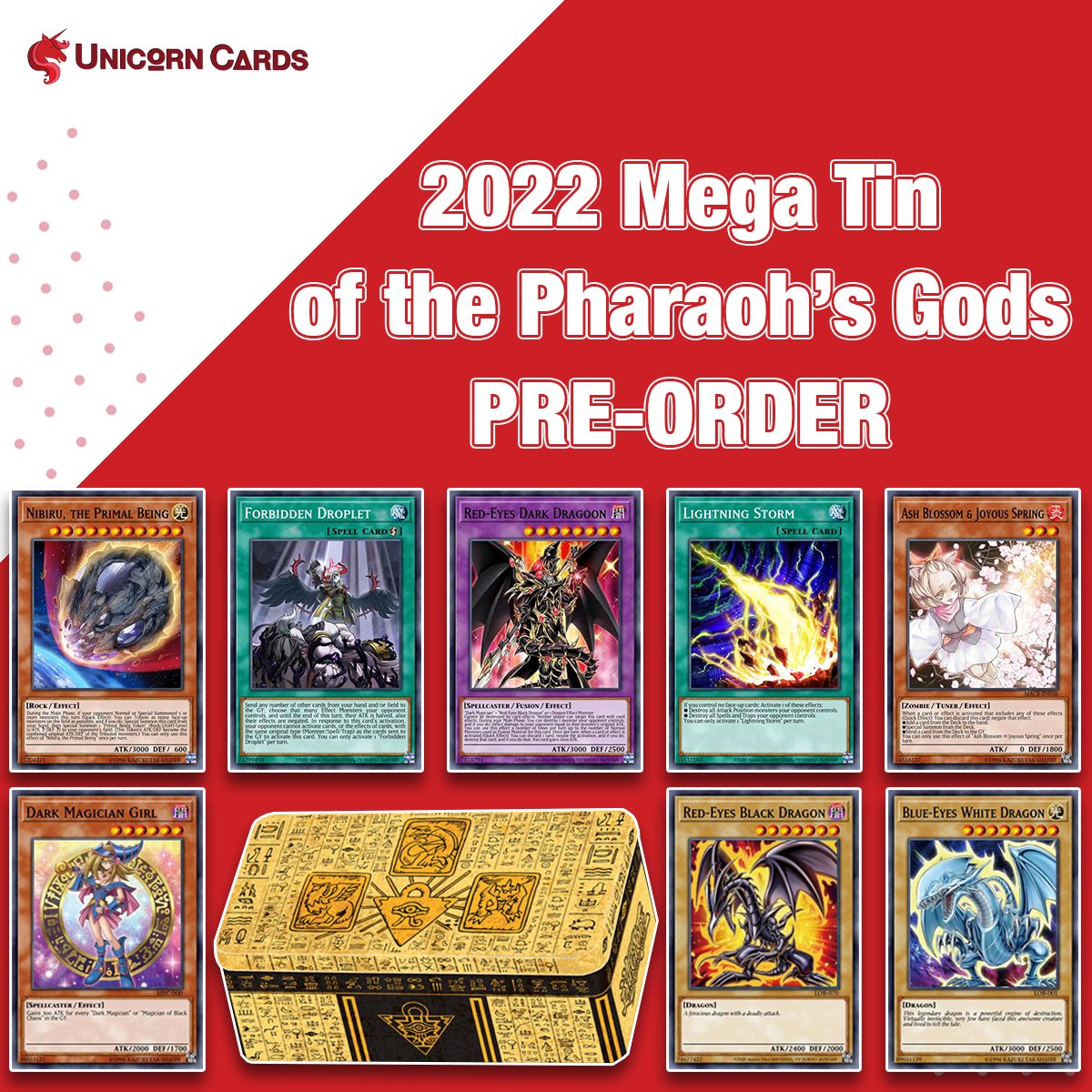 遊戯王 2022ティン・オブ・ザ・ファラオズ・ゴッズ 遊戯王】『2022 Tin of the Pharaoh's Gods』9月発売 » TCG