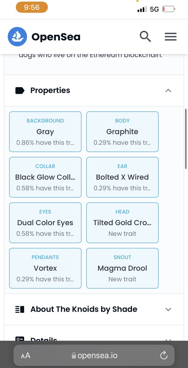 CrxptoNinja's tweet photo. @crisvond @2nd2nunThoughts @Cryptoseeker_1 @Psyclone_187 @KingSix74 
🤯🤯🤯🤯🤯🤯

I got this Knoid it just revealed!!!!! Look at the traits!!!!!!! Soooo rare!!! I’m never this lucky!!!!!

LFG🚀🚀🚀🚀🚀🚀🚀

🥷🥷🥷🥷🥷🥷🥷🥷 https://t.co/aqzj0oGgld