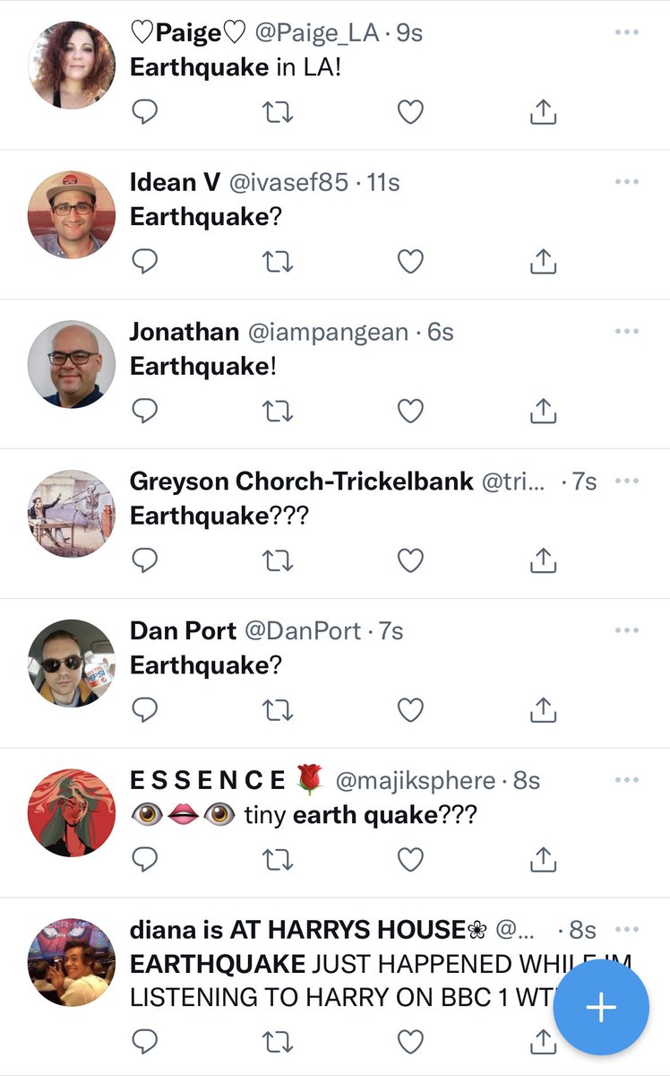 If you’re ever wondering whether you felt an earthquake in LA