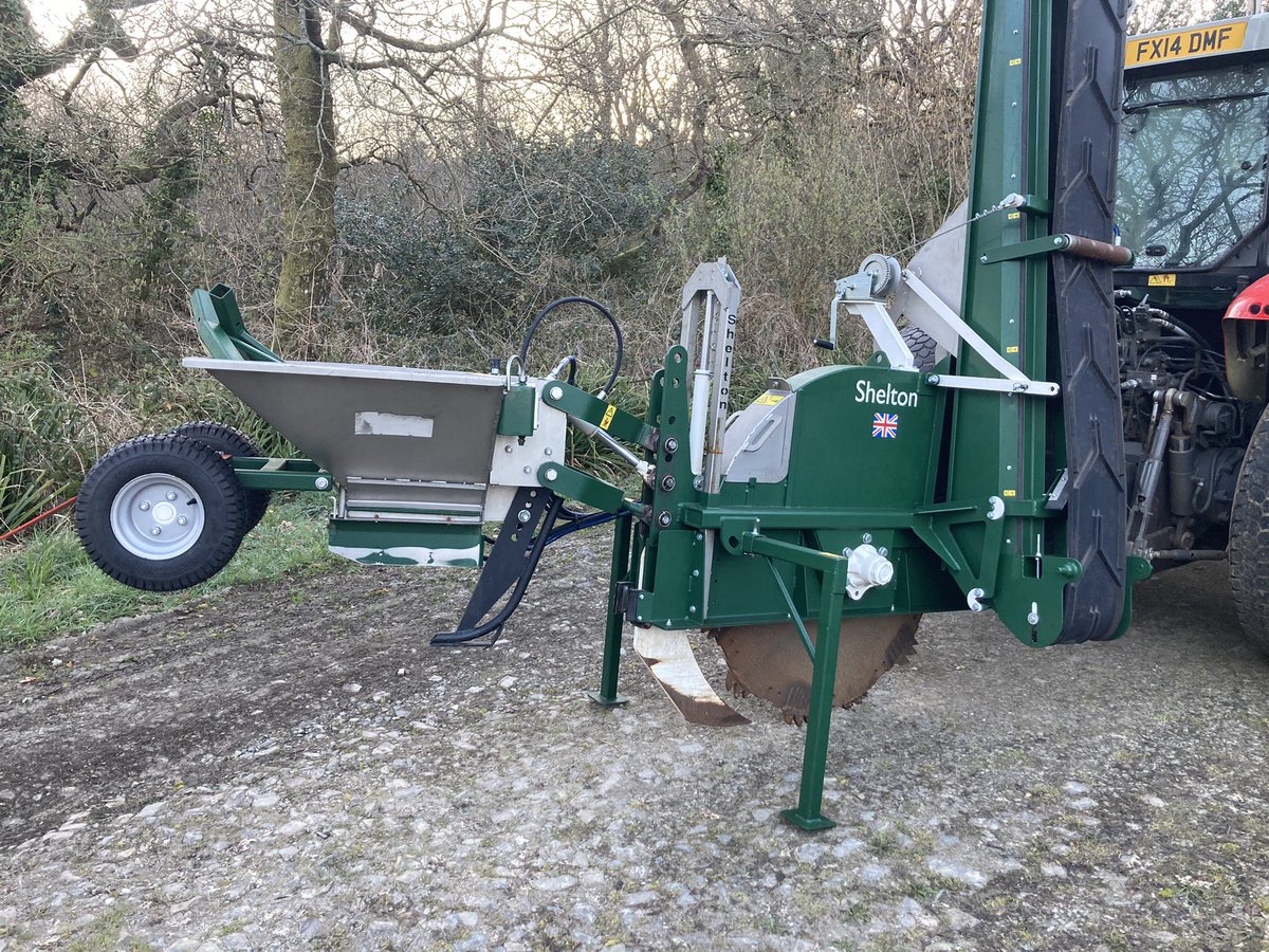 OkeGreenkeepers's tweet photo. 3 days to go @OkehamptonGC Shelton’s have delivered all the equipment to the club. Look at the fineness of the trencher wheel (a 10 pence is wider!) #devongolf #okehampton #dartmoor #sheltons #DryGreens https://t.co/yatHASyfkX
