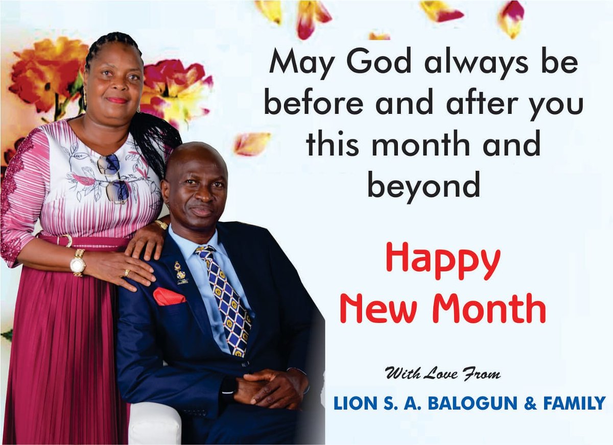 Great Lions, Happy new month from your candidate of choice. 
#heartofservice 
#votebalo4svdg2022 
#leadership 
#competence