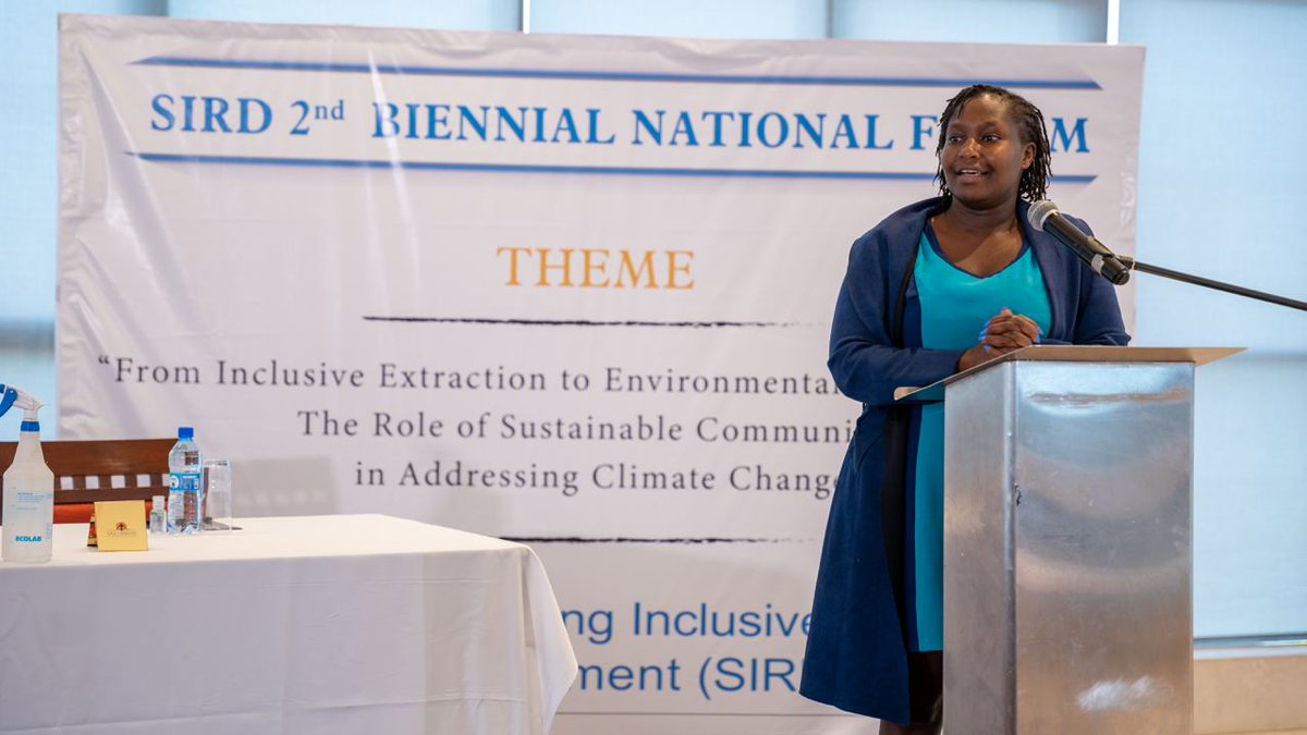 InSird's tweet photo. Hon. Dorcas Endoo, MCIArb (Judiciary) presents the role of the courts and their importance as a stakeholder dealing with environmental accountability at the SIRD 2nd Biennial National Forum. https://t.co/N5lv99Wlzi