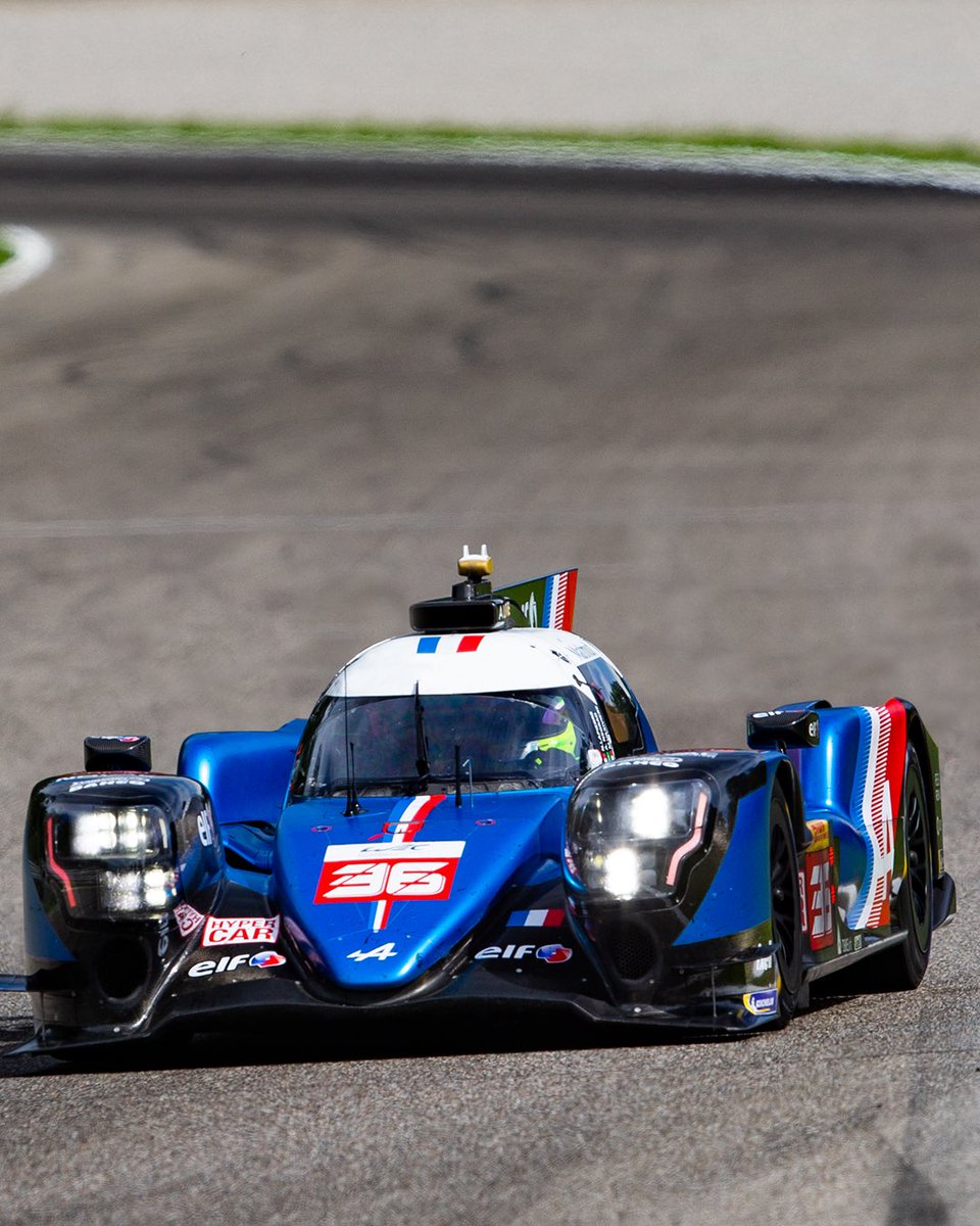 AlpineWECteam's tweet photo. Glad to announce we are currently testing our new aero package for this year’s 24 Hours of Le Mans.  

#AlpineEnduranceTeam https://t.co/EJy7JSvOLD