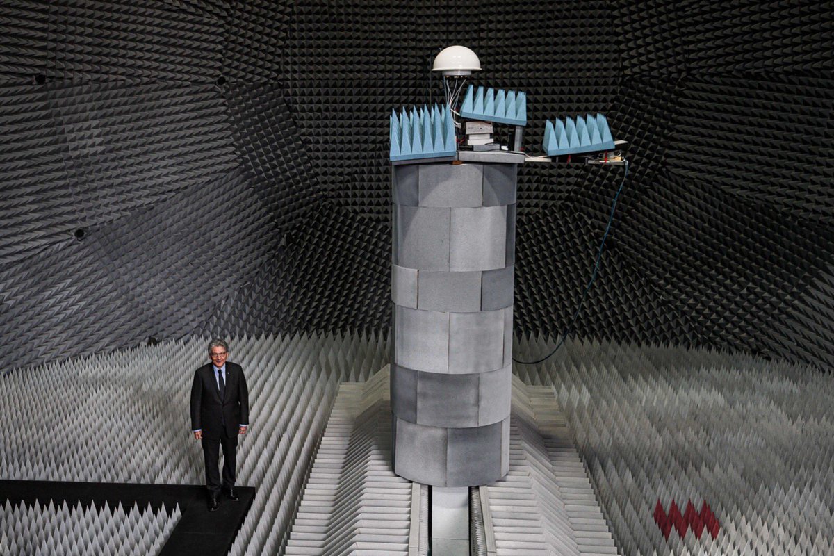 ThierryBreton's tweet photo. Satellite communications #cybersecurity is more critical than ever 🛰

Interference tests on our Galileo #satellites are run in our EU Joint Research Center in Italy.

Space security is an essential component of our 🇪🇺 defence and we must address any potential gaps. https://t.co/CQQpENhsmU