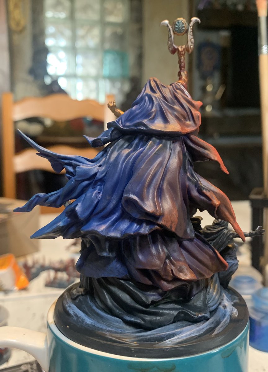NavajoBirdsong's tweet photo. #MassiveDarkness2 #RoamingMonster #Boss #Hades #painting https://t.co/JJkbsYnTlt