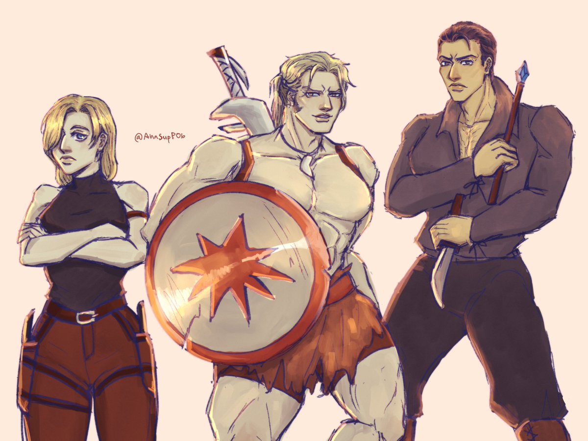 AnaSupP06's tweet photo. #RBAWeek #RBAWeek2022 Day 2 fantasy
But also make it RPG game (they’re lv.1 tho) https://t.co/ifP5Tfu4UK