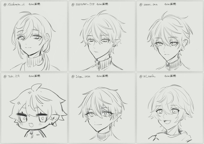 相互さんの絵柄を真似する(4)

比較しやすいようにできるだけ同じ向きから描くことにしました…!
線画だけでどこまで寄せられるか気になったので色は塗りませんでした…💦
リプで呼び出しさせて頂きます🙏 