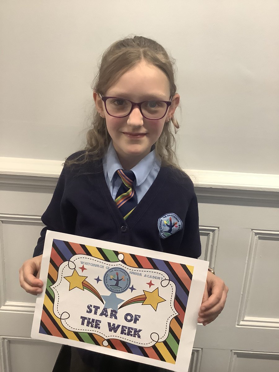 WhitchurchJun's tweet photo. Our star of the week winners for this week 🌟 https://t.co/8wNMVL16VS
