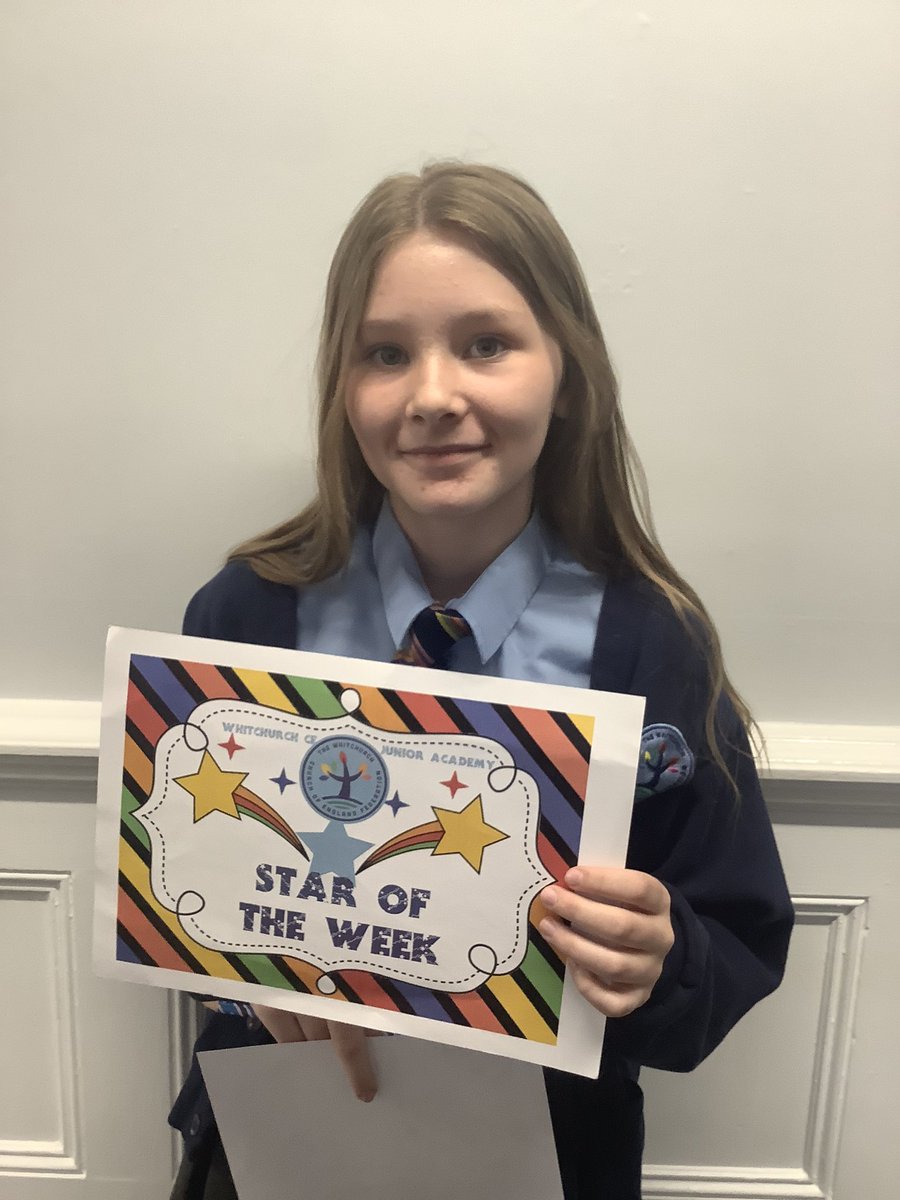 WhitchurchJun's tweet photo. Our star of the week winners for this week 🌟 https://t.co/hYLTWTfVkK