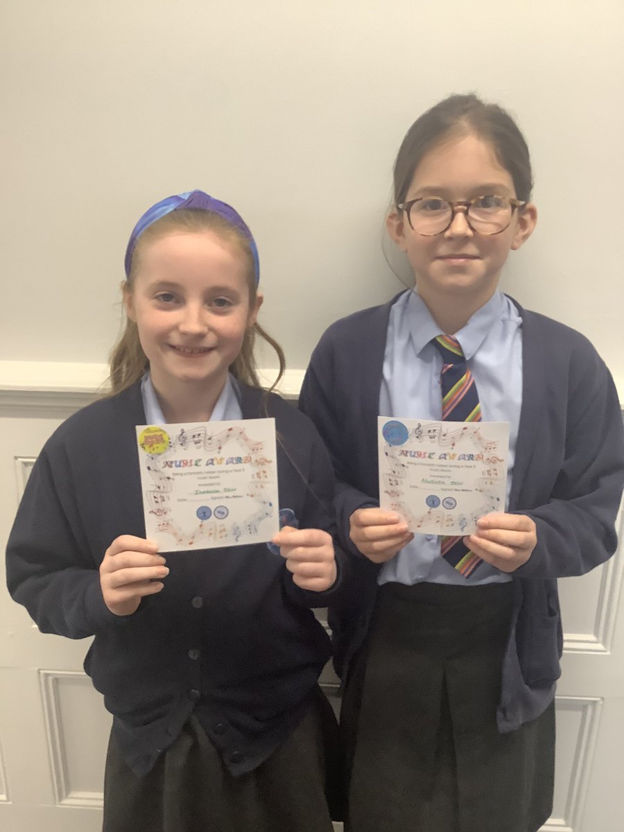 WhitchurchJun's tweet photo. Our music award winners for this week 🎶 https://t.co/80lRmKISoA