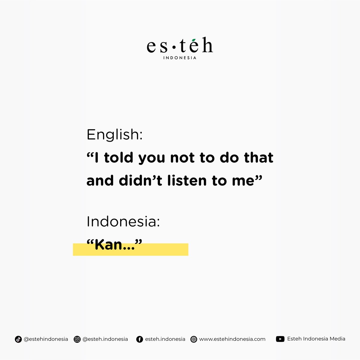 esteh_indonesia's tweet photo. Yah namanya juga warga +62 ya gais. Suka yang instan dan nggak mau ribet. AGREE??!
#EstehIndonesia
#Teashot
#semuaakanESTEHpadawaktunya https://t.co/rw5YVwruu4
