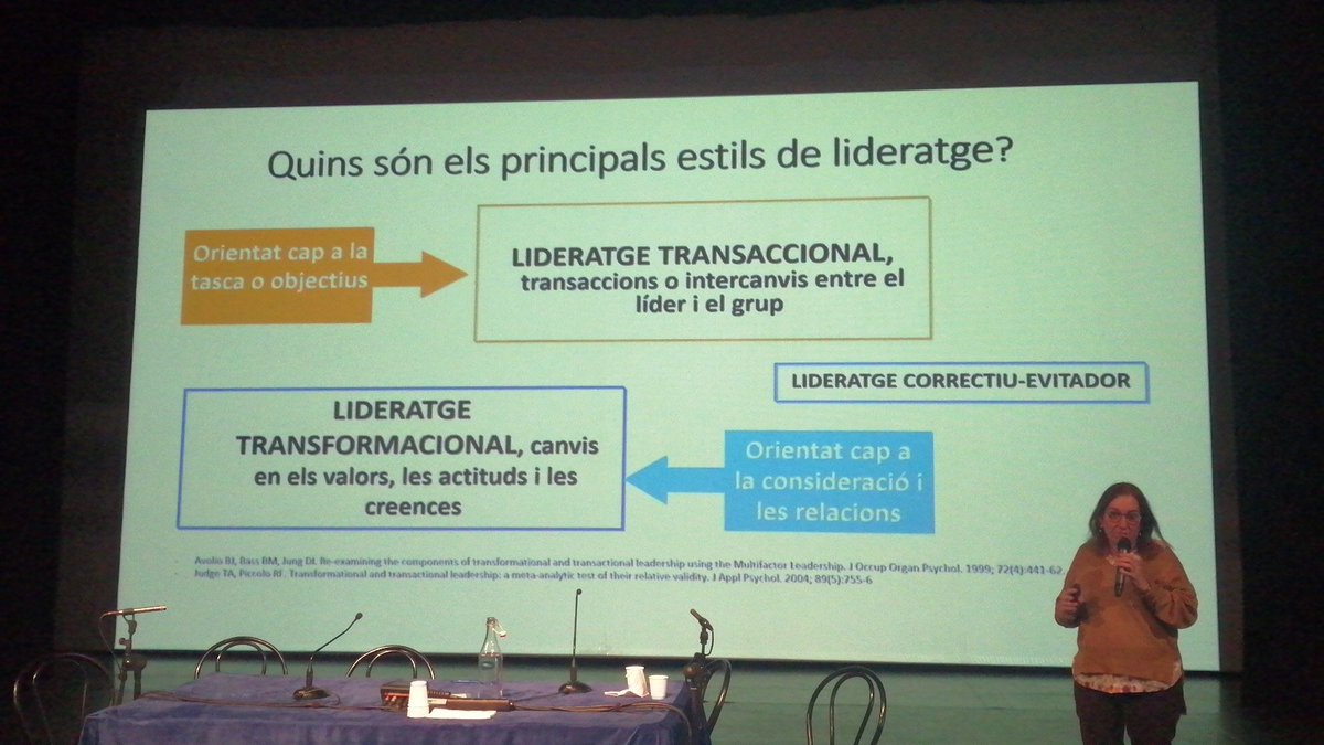 Estils de lideratge, amb quin t'identifiques? Escoltant a <a href="/GloriaJodar/">Glòria Jodar</a> al #consellgestio <a href="/apmallorca/">Gerència d'Atenció Primària de Mallorca</a>