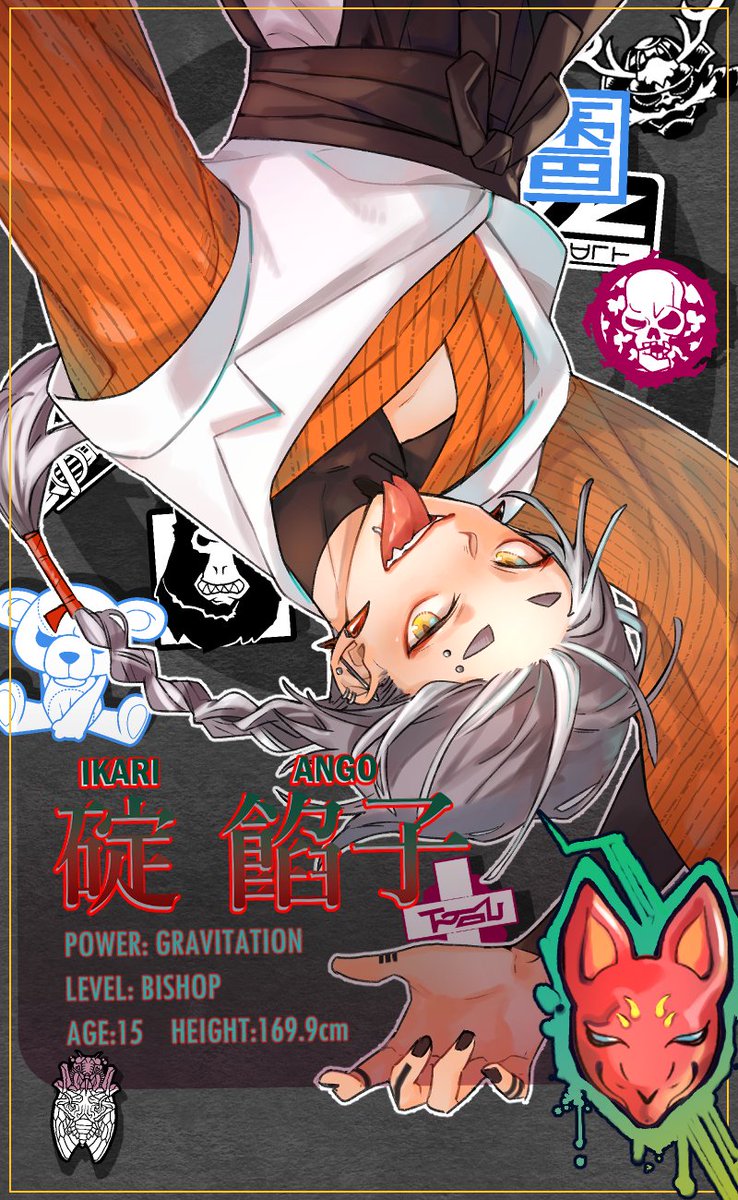 Ango_ELN's tweet photo. #ELN_Commu #Mugenya_School

อิคาริ อังโกะ | 碇 餡子 
ชาย | 15 ปี | 169.9cm
พลังแรงโนมถ่วง LV. Bishop

doc : https://t.co/8BkJvOfFWo
album : https://t.co/RBn9VNaXlW

พบได้ทั้งทางพื้นดิน กำแพง และเพดาน! พ่นสีกราฟิตี้เป็นงานอดิเรก ยินดีที่ได้รู้จักนะพวกเจ้า! XD

โ��/โรล/ทัก OK https://t.co/W3ttDAoHcJ