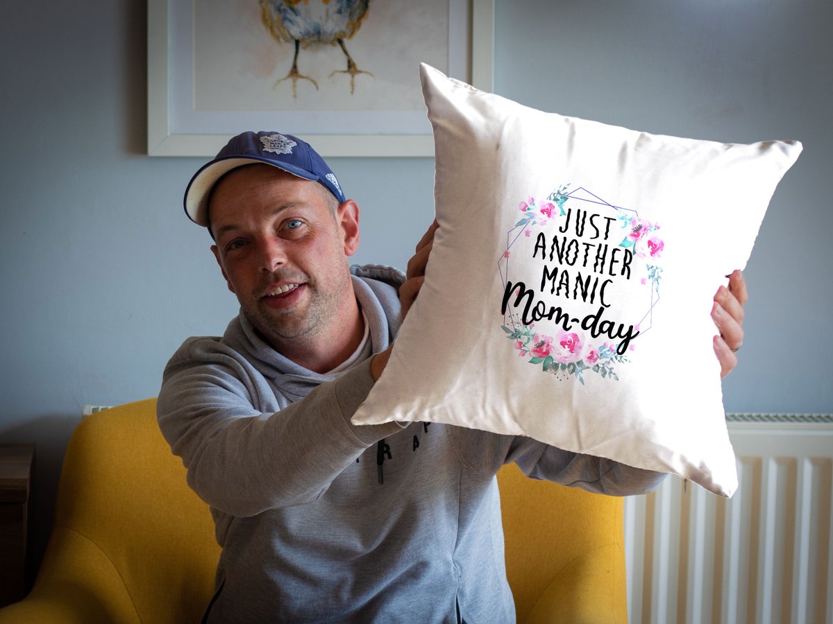 twicecom's tweet photo. Gift for Mother's Day. Custom Cushion Covers. Just another manic Mom Day. https://t.co/rQfsLiXE2Z #white #babyshower #mothersday #square #letterswords #bedroom #polyester #coveronly #mothersdaycushion https://t.co/pax5AtoSwa
