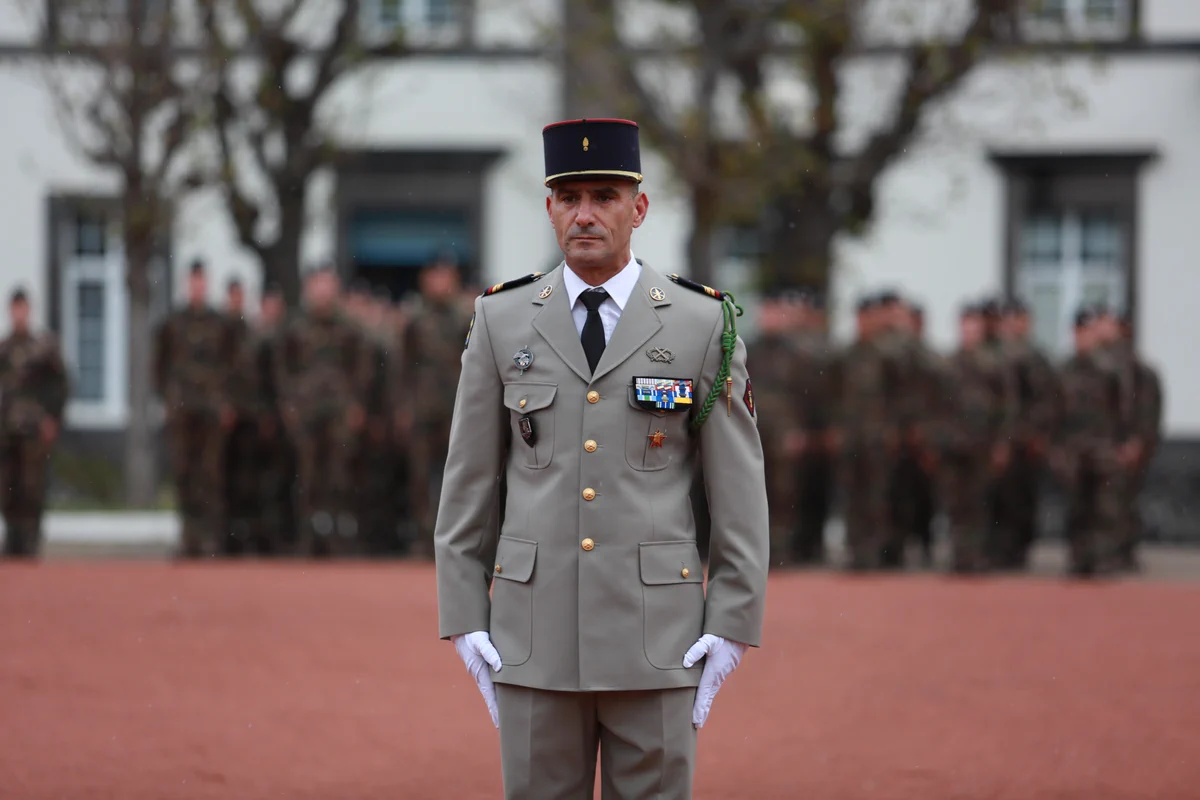 L'adieu aux armes du CC1 NAYM.