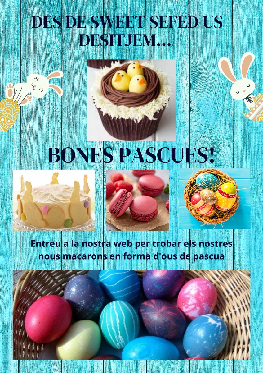 Ja teniu disponibles els nous productes de Pascua!
