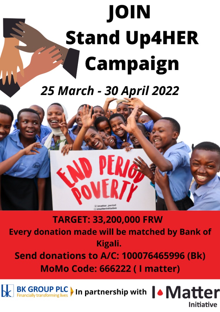 Imatter_Period's tweet photo. @Fionambabazi1 @LindseyJulianna @BankofKigali Dear Lindsey, 
Thanks for joining our campaign. 
The Momo code is 666222 shown on below flyer. 

#Challengeothers
#Share #FightPeriodPoverty #RwOT https://t.co/LjxPq6u3Jn