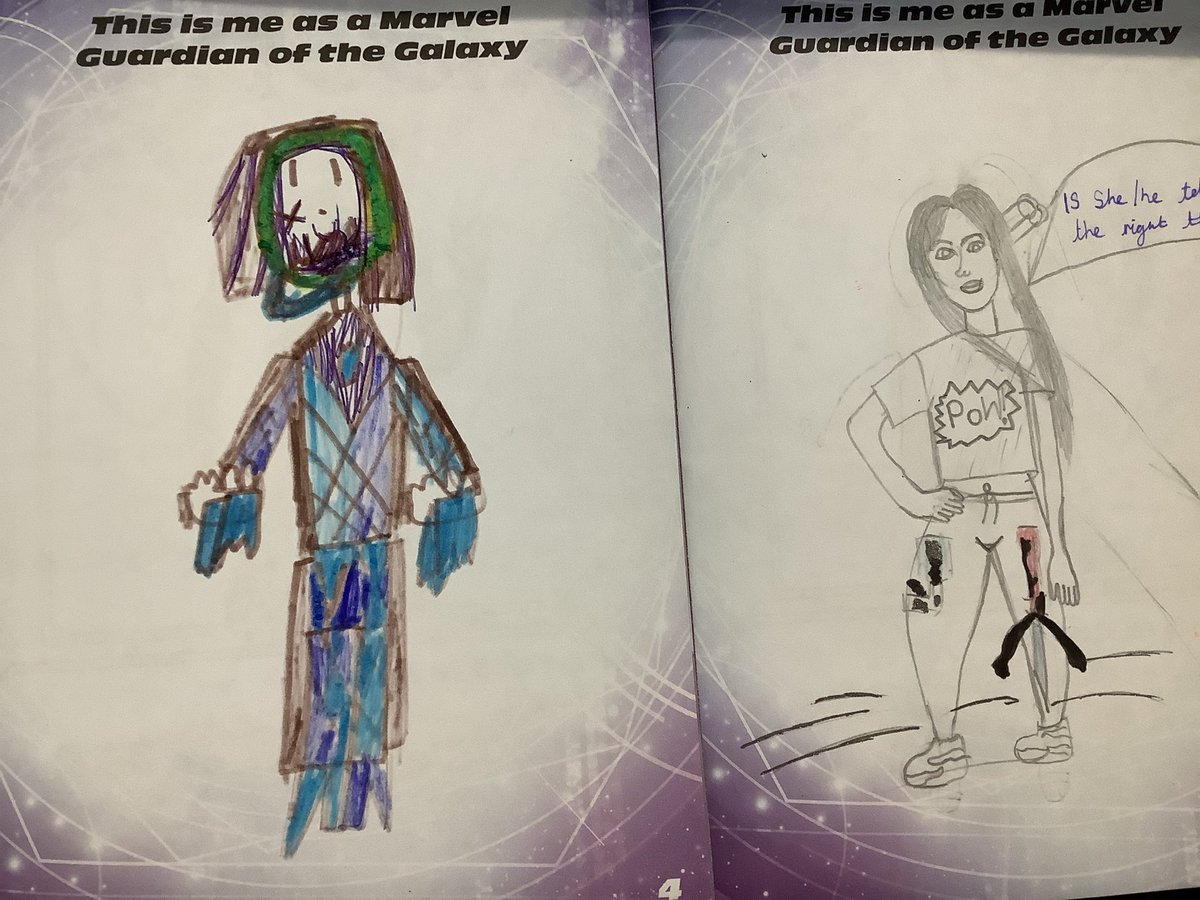 MrSaundersLEPE's tweet photo. Our Year 4 girls have just finished week 6 of @Disney @SchoolsFootball #shootingstars girls football club. We’ve made some fantastic super heroes and are all now #guardiansofthegalaxy fans! @LeverEdgePri https://t.co/sbfdOZOzvK