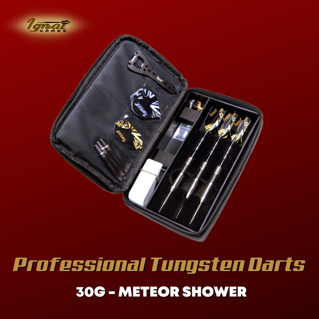 ignatgames1's tweet photo. Tungsten darts are well-known for their durability and high precision. While being the preferred choice among pros, casual players also enjoy the numerous benefits of these darts. 😱🎯

Check them out now!🎯💥🛒🎁 https://t.co/VVGRXRNbyt https://t.co/5fKHh1i6Fk
