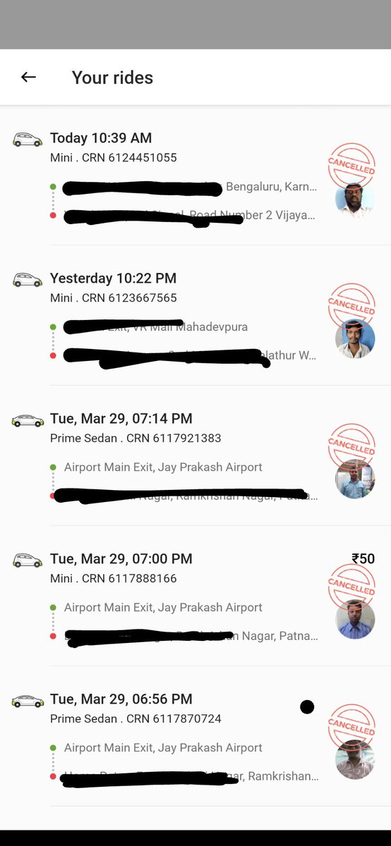 TheKumarRaushan's tweet photo. Cab booking with @Olacabs: 
Ola Driver : Sir, where is the drop? 
Me : ....
Ola Driver : Will you pay by cash?
Me : No.
After a few mins.. Booking cancelled.
Me : why did you cancel?
Ola Driver: Sir tyre puncture. https://t.co/S3TyvdAN2N