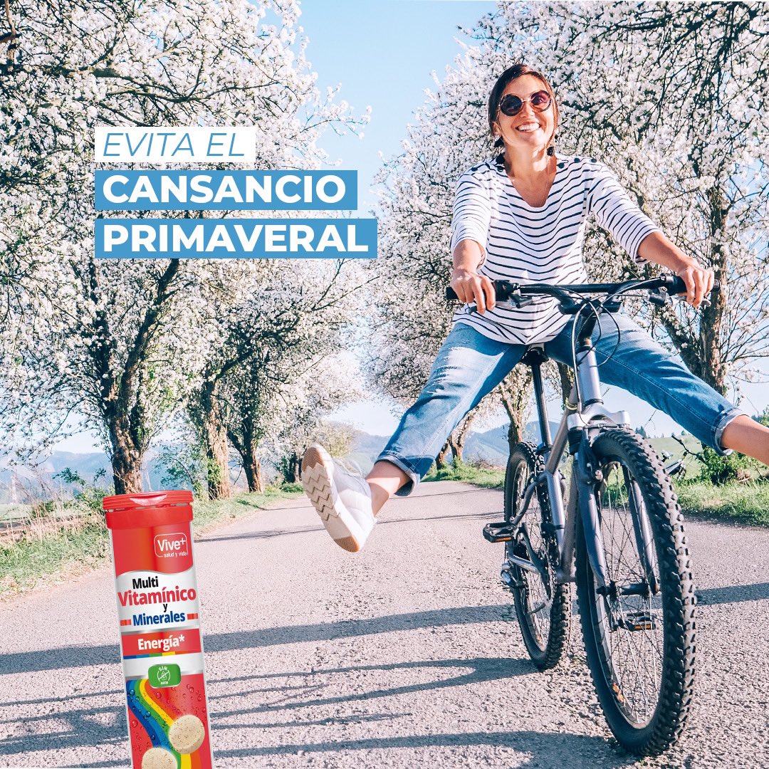 grupoviveplus's tweet photo. La primavera ya está aquí. 🌸🌼
Los días son más largos, la temperatura sube, la naturaleza despierta…pero muchas personas padecen cansancio y desánimo. ¿Cómo podemos incrementar la energía? 👆😄 https://t.co/SapXoG0SEr https://t.co/frNMlchSQ9