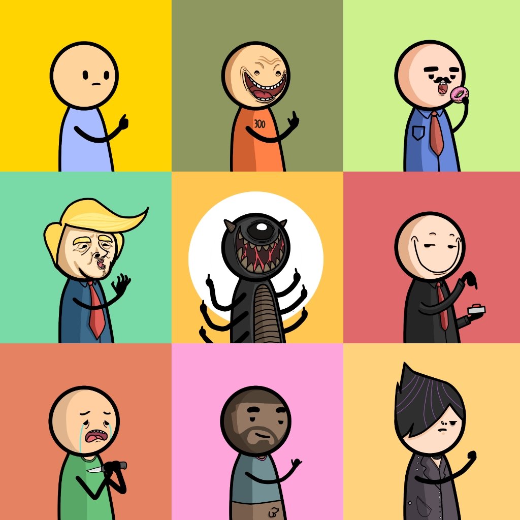 eviazzz's tweet photo. my new  WEIRD GANG COLLECTIONS!
1st BATCH!!
Weird Gang is a collection of 1000 weird people, this NFT are hand drawn that makes it more special ,Buy it now🤫🤫😉
https://t.co/Aj5PlFZIlF
.
 #Collectibles #NFTartists #NFTs #NEARnft #NEARProtocol #NEARcollector #NEARcommunity https://t.co/YQiHPkDD2j