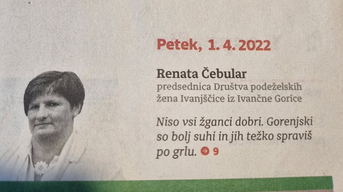 SlavkoGegic's tweet photo. Prvoaprilska? Al je datum samo naključje, drgač je pa vse res? https://t.co/AeARyCTaSI