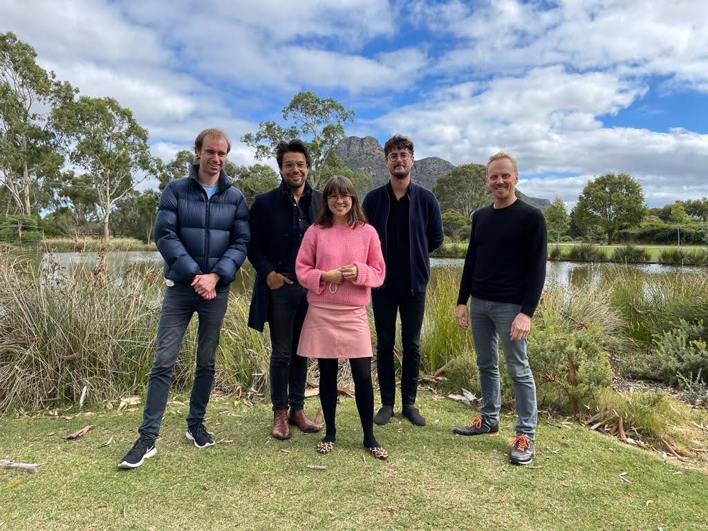 ASQuartet's tweet photo. It's day one of our Dunkeld Festival of Music! We're excited to be back in Victoria's stunning Southern Grampians for three days of incredible music with our guest artist Laurence Matheson. #asqontour #australianstringquartet https://t.co/0ZVVP9viMr